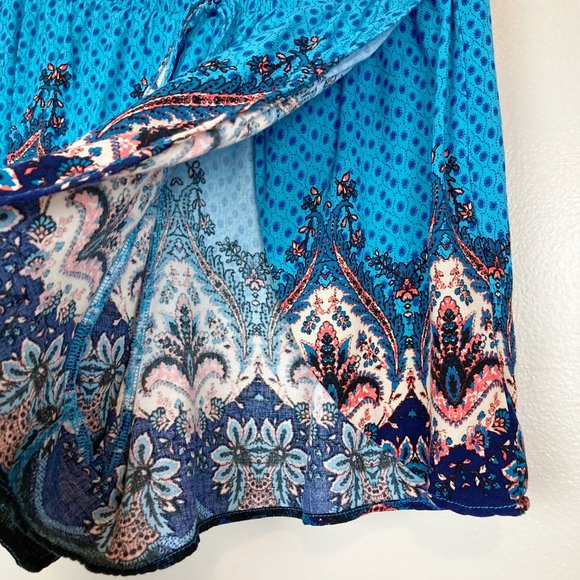 🌺 BOHO • Soft Front Split Short Shorts - Picture 4 of 6